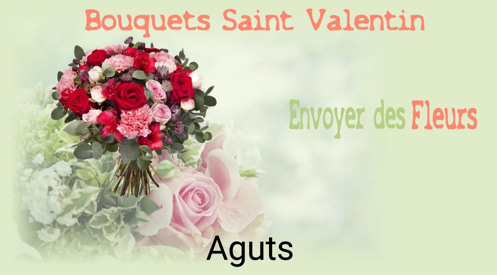 Roses de Saint-Valentin livrées à Aguts